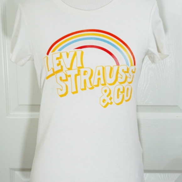 Levi's Tops - Levi Strauss & Co Rainbow Tee